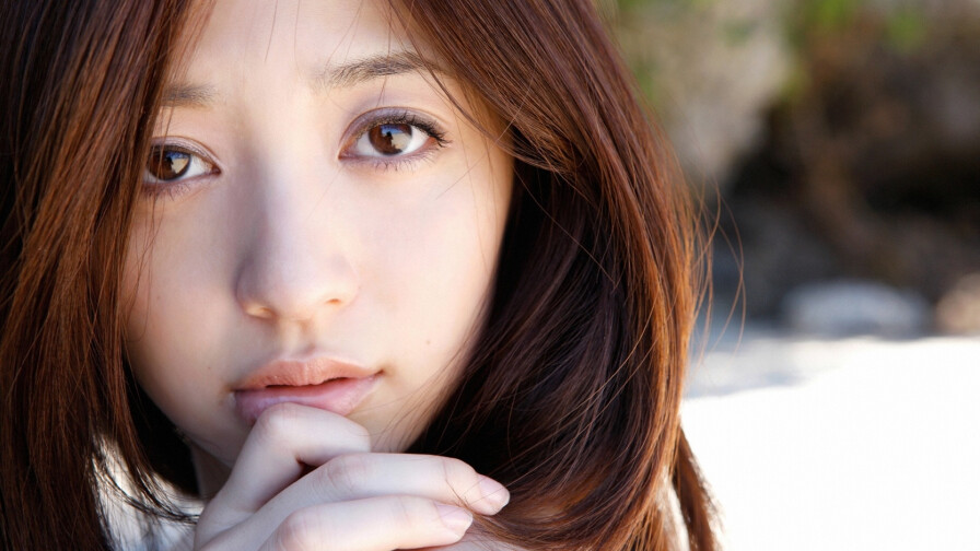 Aizawa Rina Japanese Actress Asian Celebrity Girl Wallpaper #004