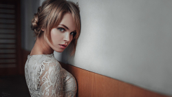 Anastasiya Scheglova Russian Blonde Model Girl Wallpaper #004