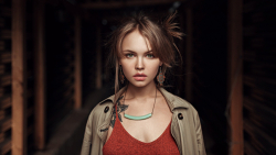 Anastasiya Scheglova Russian Blonde Model Girl Wallpaper #050