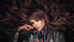 Anastasiya Scheglova Russian Brunette Model Girl Wallpaper #059