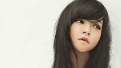 Asian Fantasy Long-haired Brunette Teen Girl Wallpaper #5080