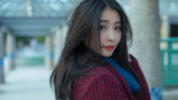 Asian Long-haired Brunette Teen Girl Wallpaper #5183