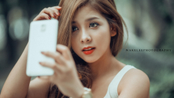 Asian Long-haired Red Hair Teen Girl Wallpaper #5135