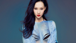 Asian Skinny Long-haired Brunette Teen Girl Wallpaper #4771