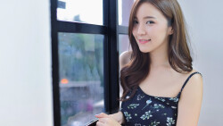 Asian Skinny Long-haired Brunette Teen Girl Wallpaper #6078