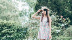 Asian Smiling Brunette Teen Girl Wallpaper #4135