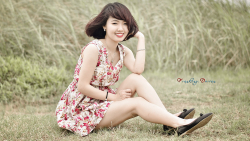 Asian Smiling Brunette Teen Girl Wallpaper #5047