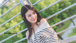 Asian Smiling Slim Brunette Teen Girl Wallpaper #2806