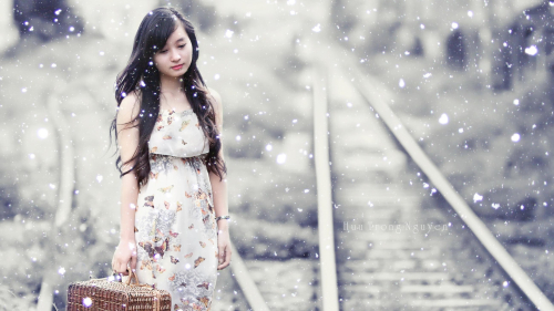 Asian Tiny Brunette Teen Girl Wallpaper #3605