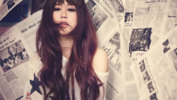 Asian Tiny Long-haired Brunette Teen Girl Wallpaper #3614