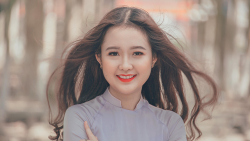 Asian Tiny Smiling Brunette Teen Girl Wallpaper #2627