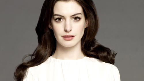 Beautiful Anne Hathaway American Actress Celebrity Wallpaper #083