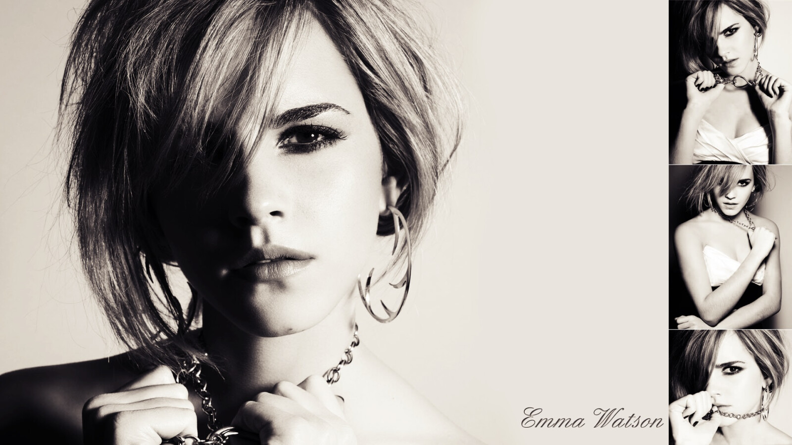 Beautiful Emma Watson English Actress Celebrity Wallpaper #406 1600x900 ...