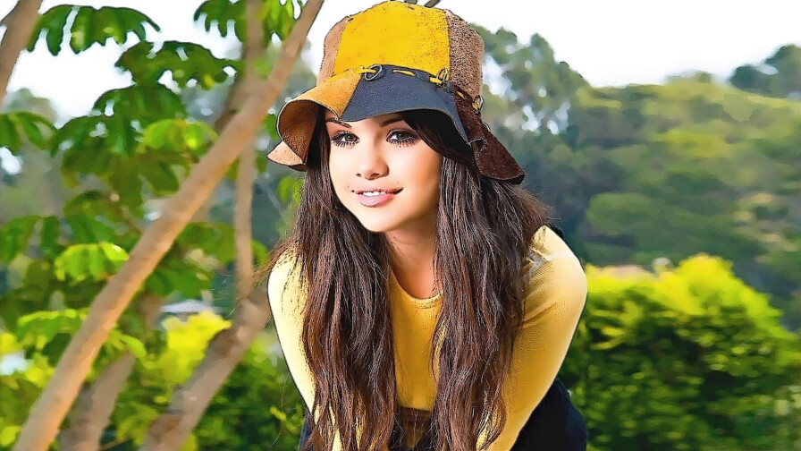 Beautiful Selena Gomez American Singer Actress Celebrity Girl Wallpaper #009