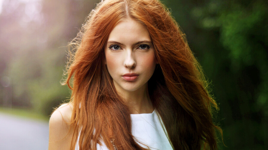 Ebba Zingmark Swedish Red Hair Model Girl Wallpaper #001