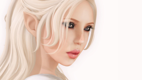 Fantasy Blue-eyed Long-haired Blonde Teen Girl Wallpaper #411