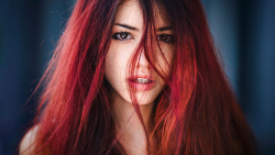 Long-haired Delaia Gonzalez Spanish Model Girl Wallpaper #001