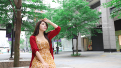 Long-haired Zhang Qi Jun Taiwanese Asian Model Teen Girl Wallpaper #013