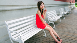 Mikako Zhang Kaijie Asian Brunette Teen Girl Wallpaper #053