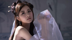 Mikako Zhang Kaijie Asian Brunette Teen Model Girl Wallpaper #068