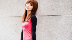 Mikako Zhang Kaijie Asian Red Hair Teen Girl Wallpaper #046