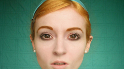 Sexy Hazel Eyes Pierced Red Hair Girl Wallpaper #5497