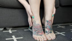 Sexy Tattooed Feet Girl Wallpaper #5857